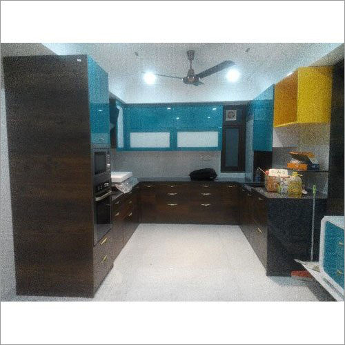 U Shaped Modular Kitchen