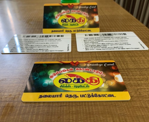 PVC Shopping Cards