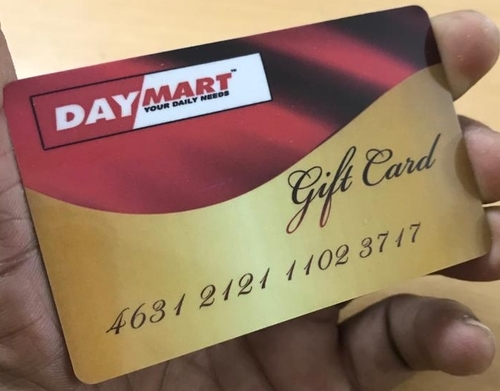 PVC Gift Card