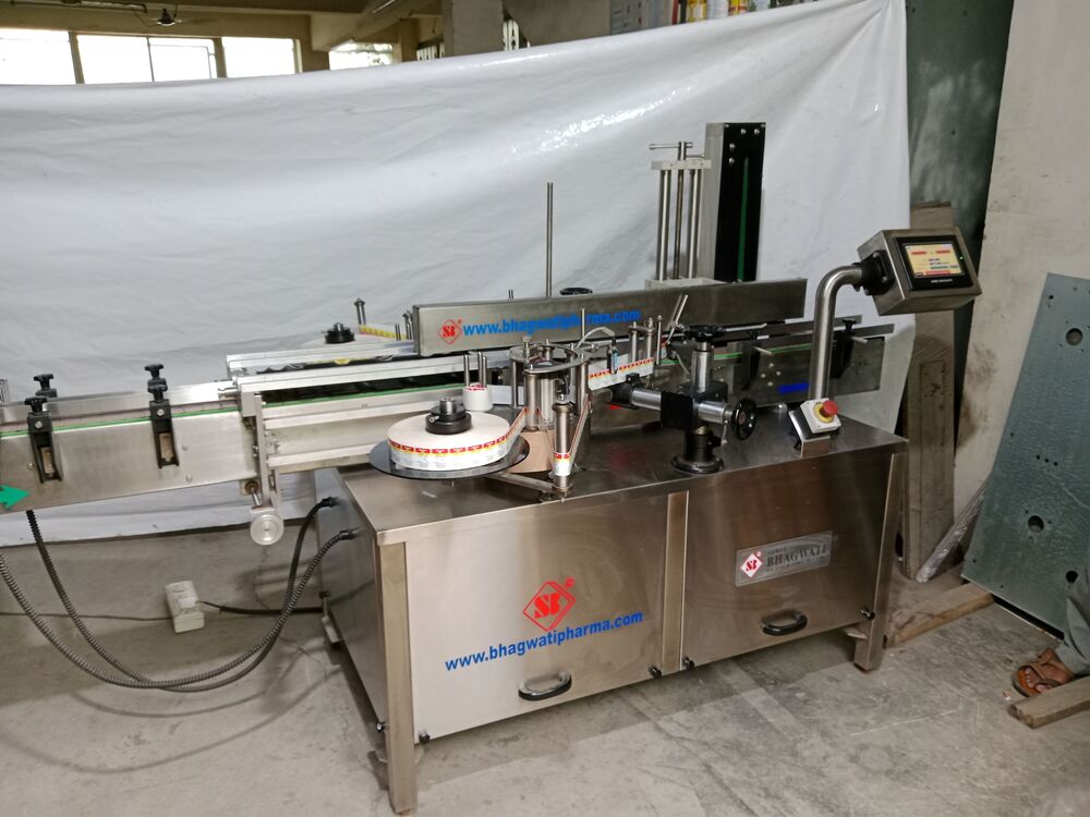 Automatic Self Adhesive Double Side Sticker Labeling Machine Capacity: 10 Ml To 1000 Ml