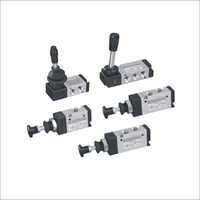 Hand Lever Valves - Aluminium, G1/2 Medium Size, Silver And Black | Power 1.9, Designed For Dry, Filtered, Lubricated Compressed Air