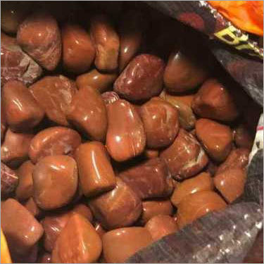 Red Jespar pebbles