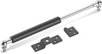 Gas Pump And Hinges - Stainless Steel | Modern Indian Style, Black And Silver, Eco-friendly, Easy To Clean, Durable Pvc And Steel Materials