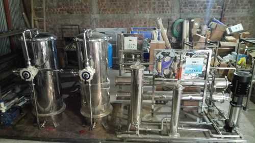 Semi Automatic Ss Ro Plant