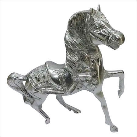 Horse Statue (Silver) - Use: Home Decoration