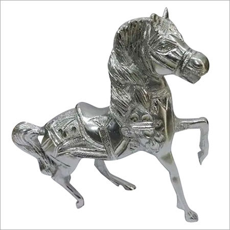 Horse Statue (Silver)