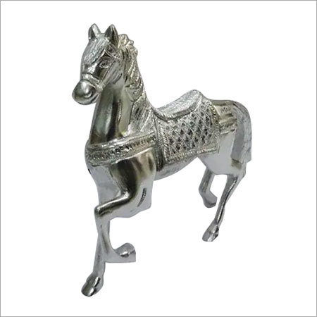 Horse Statue (Silver)