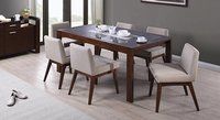 EXTENDABLE 6 SEATER DINING SET