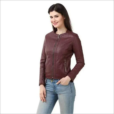 Sports Ladies Leather Jackets