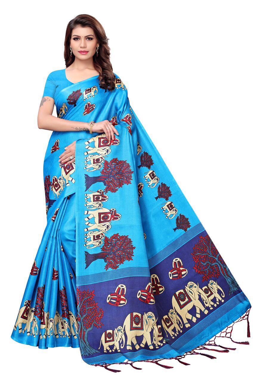 New Designing Baraat Kalankari Saree