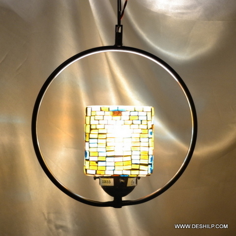 ELECTRIC GLASS WALL HANGING LAMP