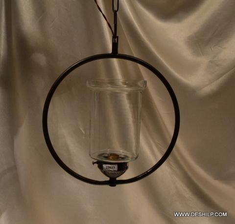 CLEAR GLASS NEW STYLISH WALL HANGING LAMP