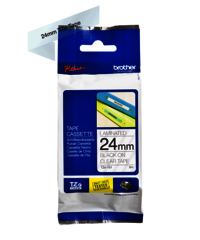 Brother Genuine Black on Clear P-Touch Tape(TZe-151)