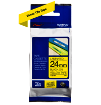 Brother Genuine Black on Yellow P-Touch Tape(TZe-651)