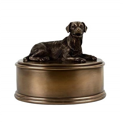 Labrador Figurine Cremation Urn