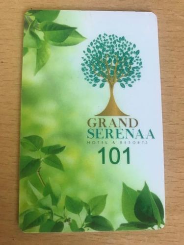 Hotel Key Access Card - PVC / Plastic, Double Sided Rectangular Shape, .80 Thickness | Glossy, Matt, Embossed, Metallic Finish, Elegant Look, Durable Design