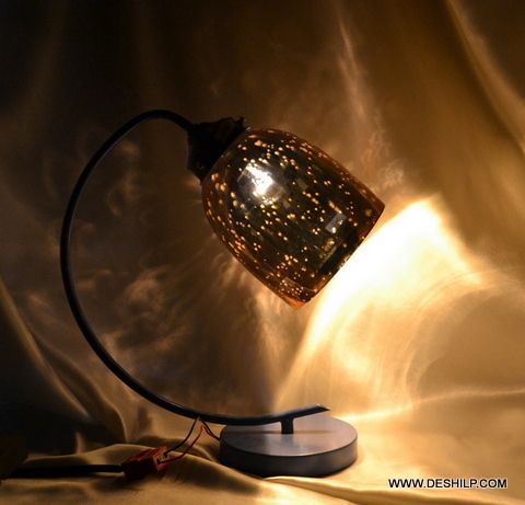 HANDICRAFT DECOR GLASS TABLE LAMP
