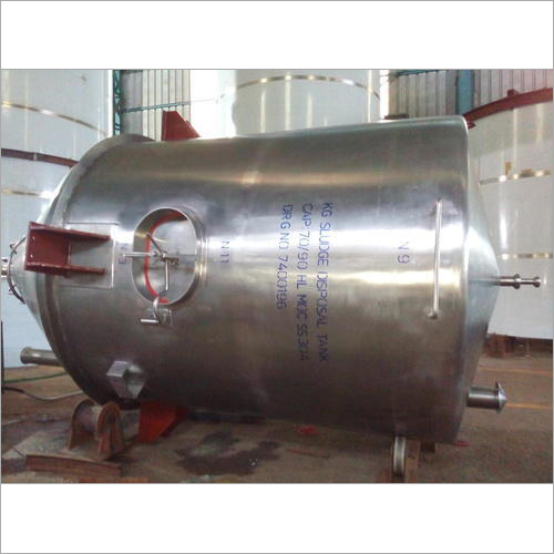Sludge Disposable Tank
