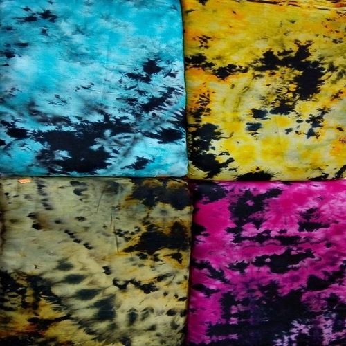 RAYON TIE AND DYE FABRIC