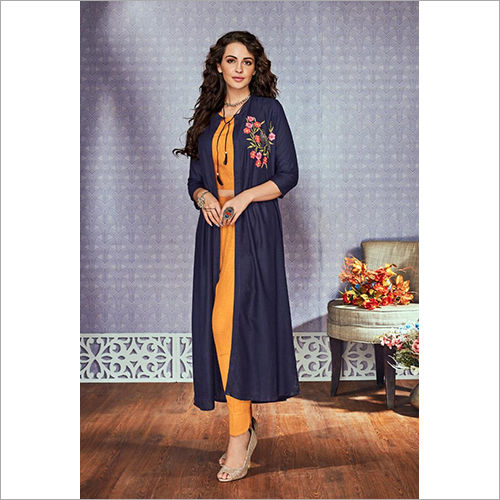 ladies gown kurti