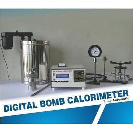 Ss Electric Bomb Calorimeter