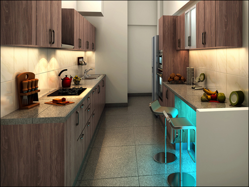 Designed Modular Kitchen