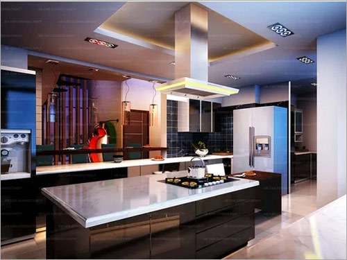 Acrylic Kitchen By IDENTIQA INTERIORS PRIVATE LIMITED