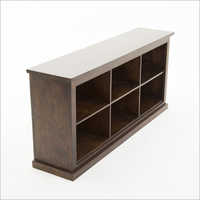 Wooden Bookcase - Solid Wood, Polished Finish, Indoor Furniture | Durable, Termite Proof, Unique Design For Study Rooms