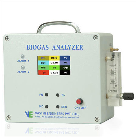 Metal Ve Portable Bio Gas Analyzer