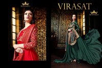 Embroidery Work Designer Anarkali Suits