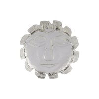 Natural Clear Quartz Sun Face