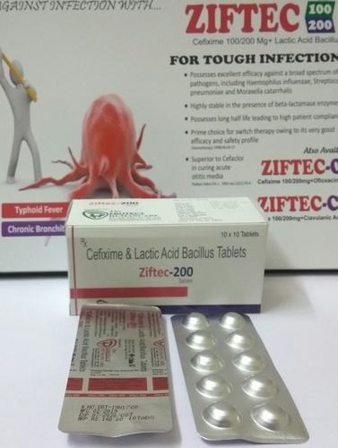 Cefixime & Lactic Acid Bacillus Tablets