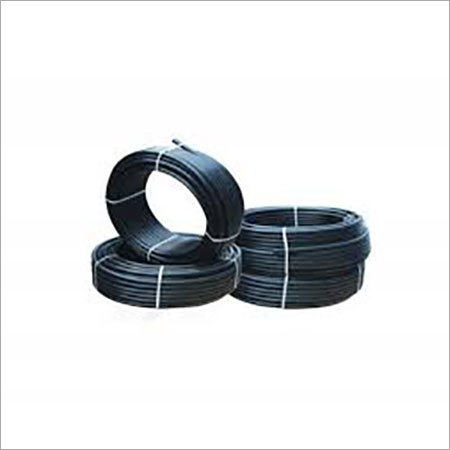 Agricultural HDPE Coil Pipe - Black HDPE Material , 3 Year Warranty for Durability and Strength