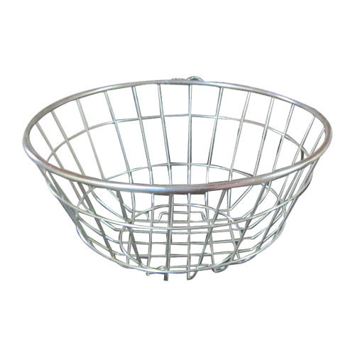 Stainless Steel Kitchen Utensil Round Basket
