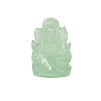 Satyamani Energized Green Aventurine Ganesha