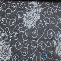 Satin Floral Jacquard Fabric