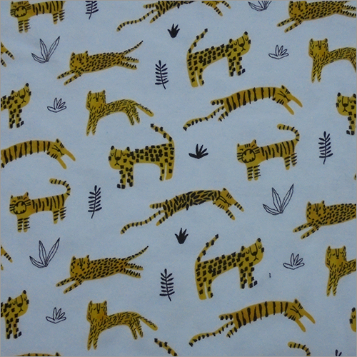 Animal Printed  Knitted Fabric