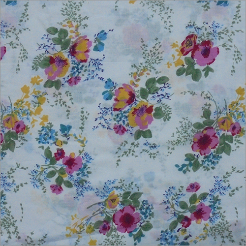 Floral Cotton Printed Fabric