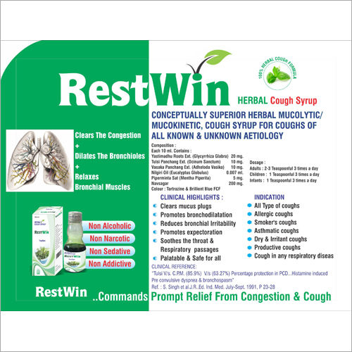 Restwin Herbal Cough Syrup