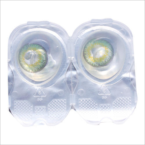 Daily Color Contact Lens Glossy Green