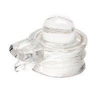 Jaldhari Shivling in Clear Quartz Brings Realization and Progress