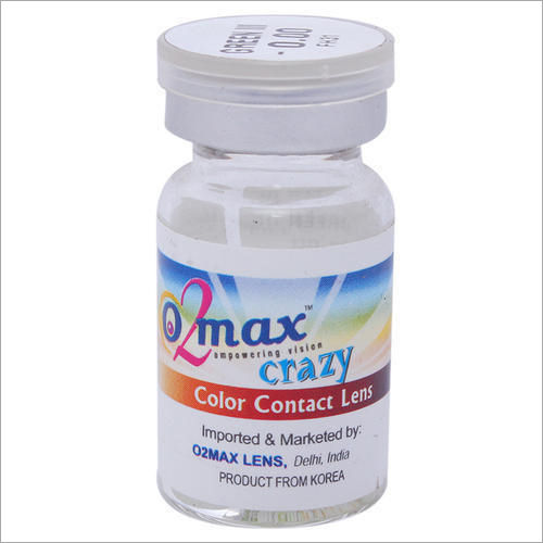 Crazy Color Contact Lens Green- 2 Tone