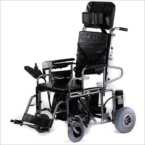 Standard Powered Wheelchair with Manual Reclining Backrest