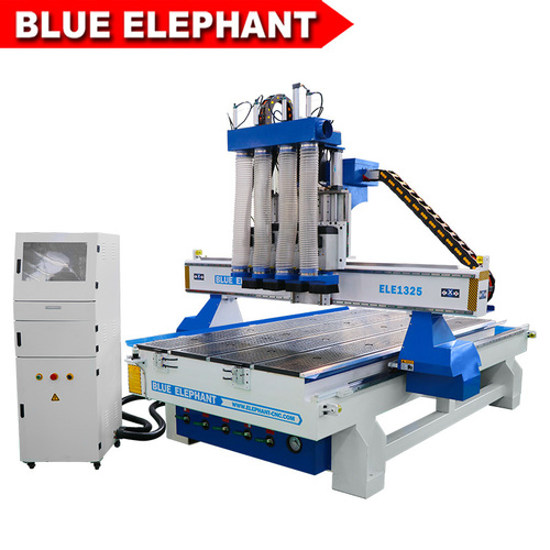 1325 Wood Cnc Router Machine With 4 Spindles Dimension(L*W*H): 3700*2140*1950Mm Millimeter (Mm)