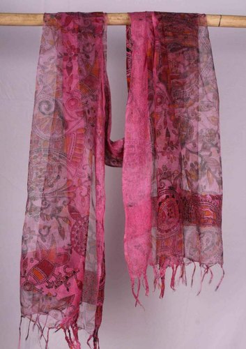 Printed Organza Dupatta
