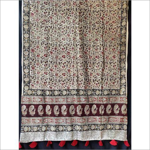 Printed Cotton Jaal Dupatta