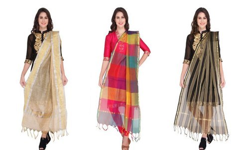 Printed Designer Net Dupatta