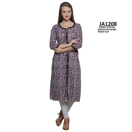 Casual Cotton Printed Kurti