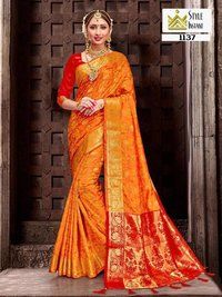 Ethnic Banarasi Silk Sarees