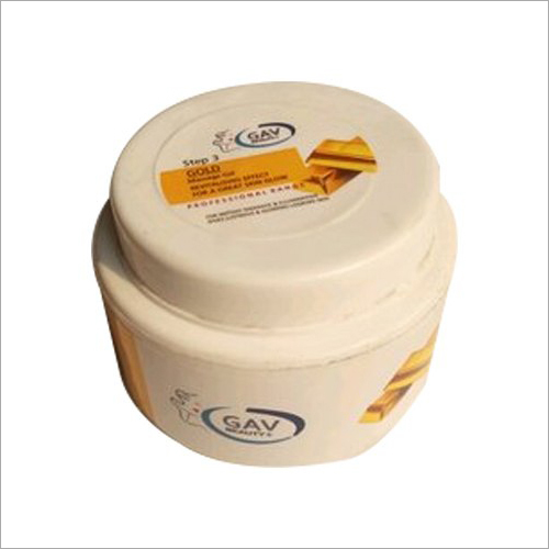 Revitalising Effect Great Glow Professional Range Gold Herbal Massage Cream - 100g White Jar, Herbal Extracts, Floral Scent | Glowing, Moisturized, Smooth Skin